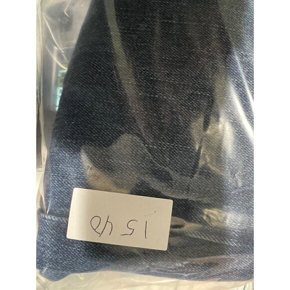 Asos Design High-Waisted Relaxed Fit Denin jeans 32/28 Petite - Picture 9 of 9